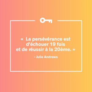 Un citation de Julie Andrews