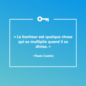 Une citation de Paulo Coehlo.