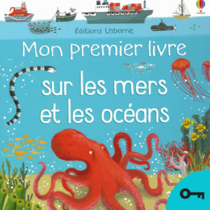 Couverture livre jeunesse Mon premier livre sur les mers et les océans