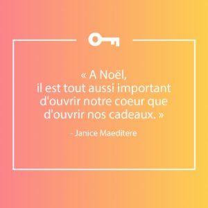 Une citation de Janice Maeditere.