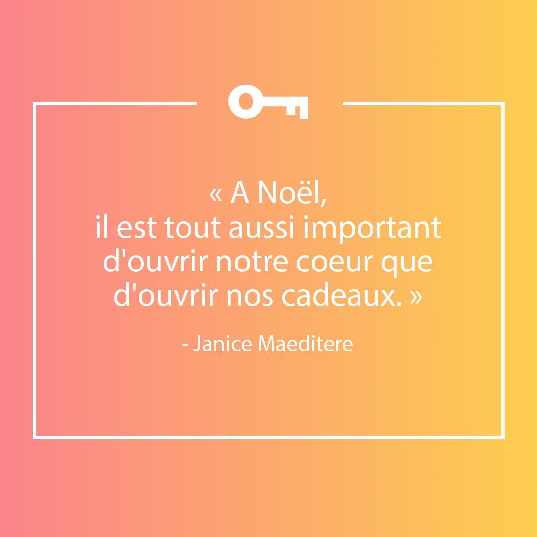 Une citation de Janice Maeditere.