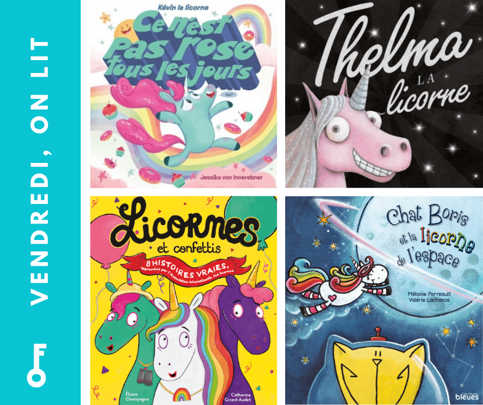 suggestions de livres de licorne pour enfants pour la Journée mondiale de la licorne