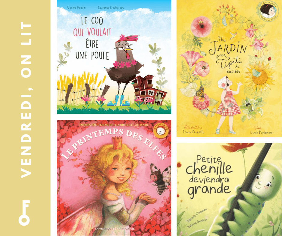 suggestions de livres pour enfants pour le printemps